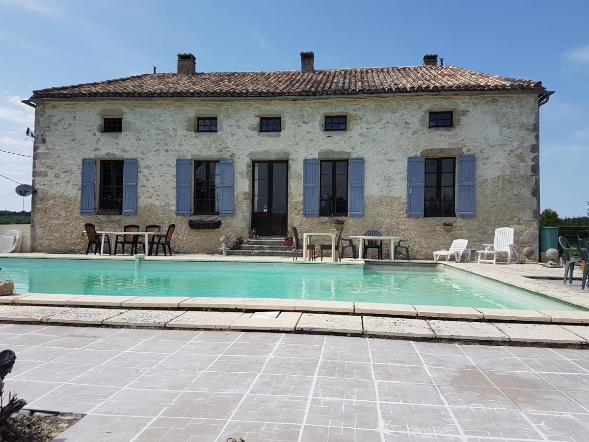 Biou Bed and Breakfast La Sauvetat-sur-Lède Exteriör bild