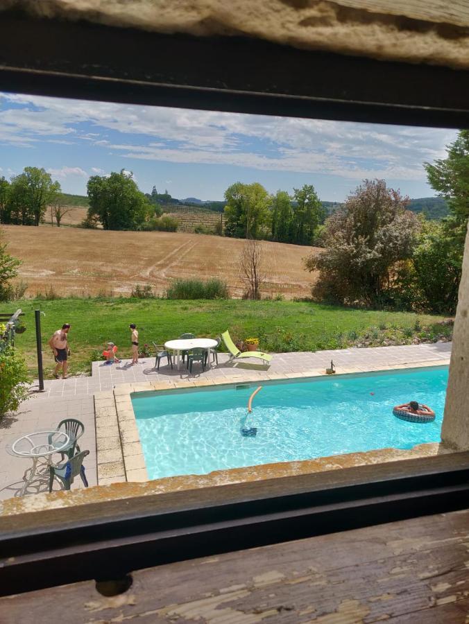 Biou Bed and Breakfast La Sauvetat-sur-Lède Exteriör bild